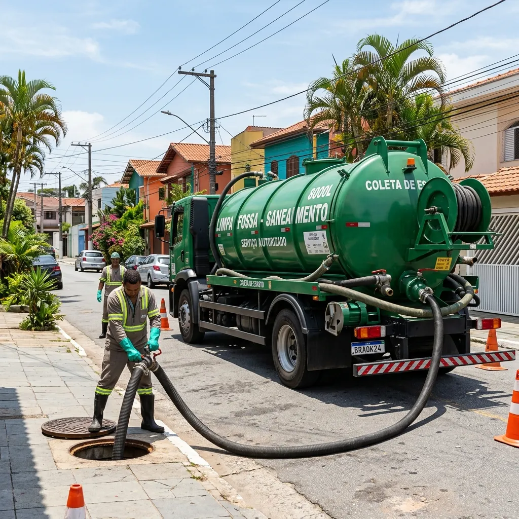 Destinação De Esgoto Sanitários - Comercial Desentupidora