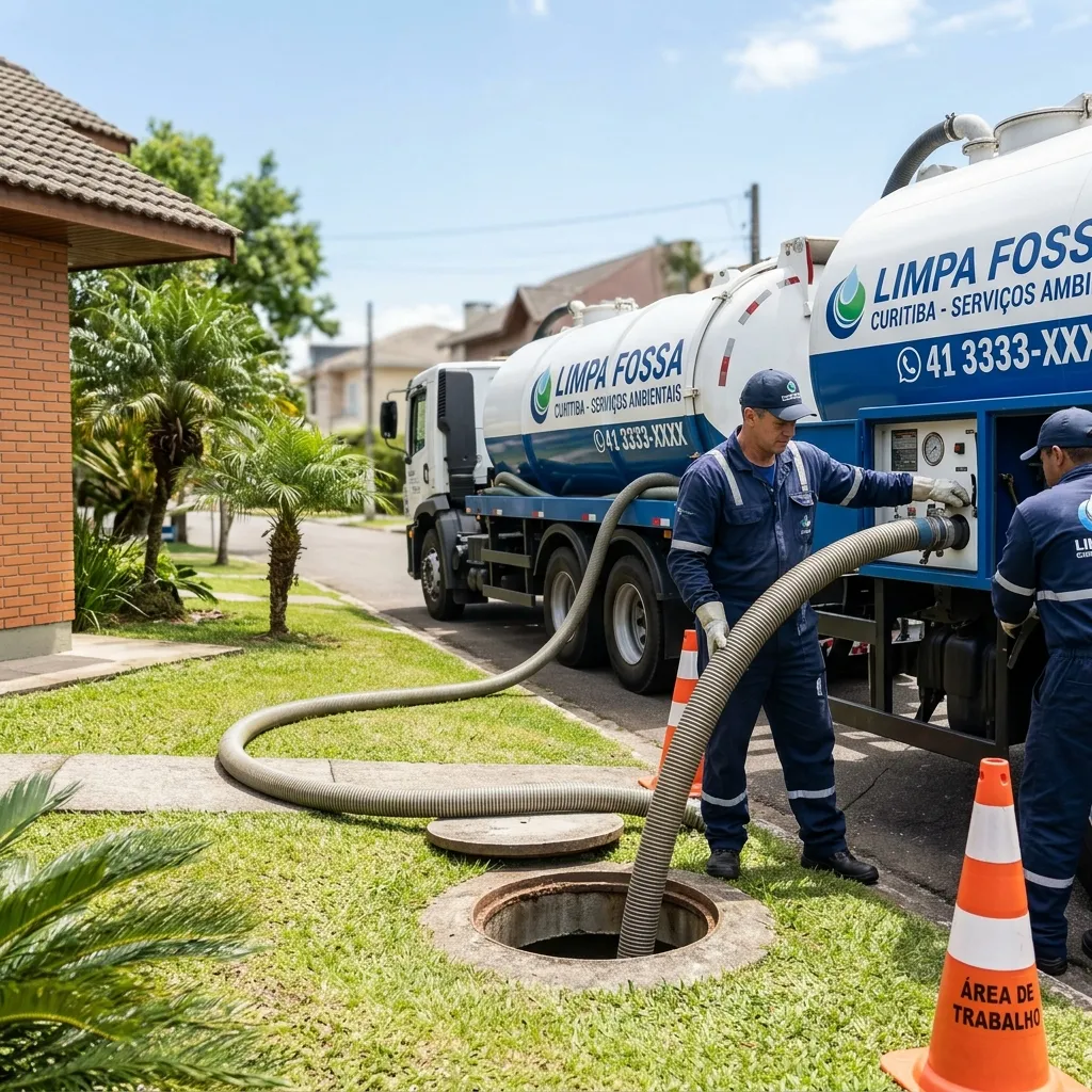 Esgotamento De Fossa - Comercial Desentupidora